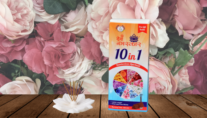 10 in 1 bambooless incense stick