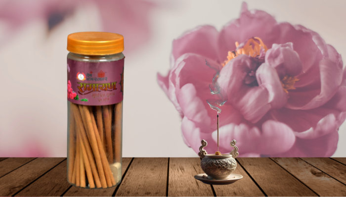 rose dry dhoop stick