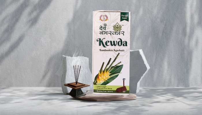 bambooless incense stick kewda