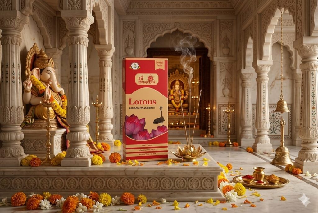 LOTUS BAMBOOLESS AGARBATTI