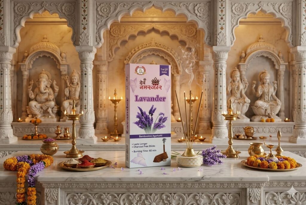 lavander bambooless agarbatti