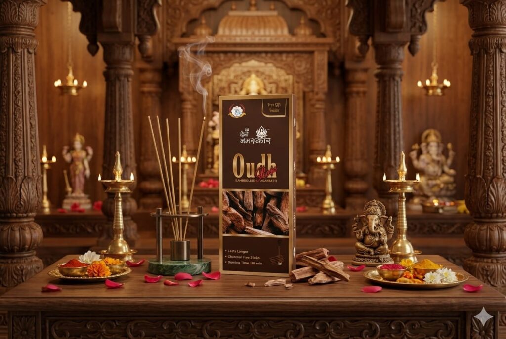OUDH ROSE BAMBOOLESS AGARBATTI